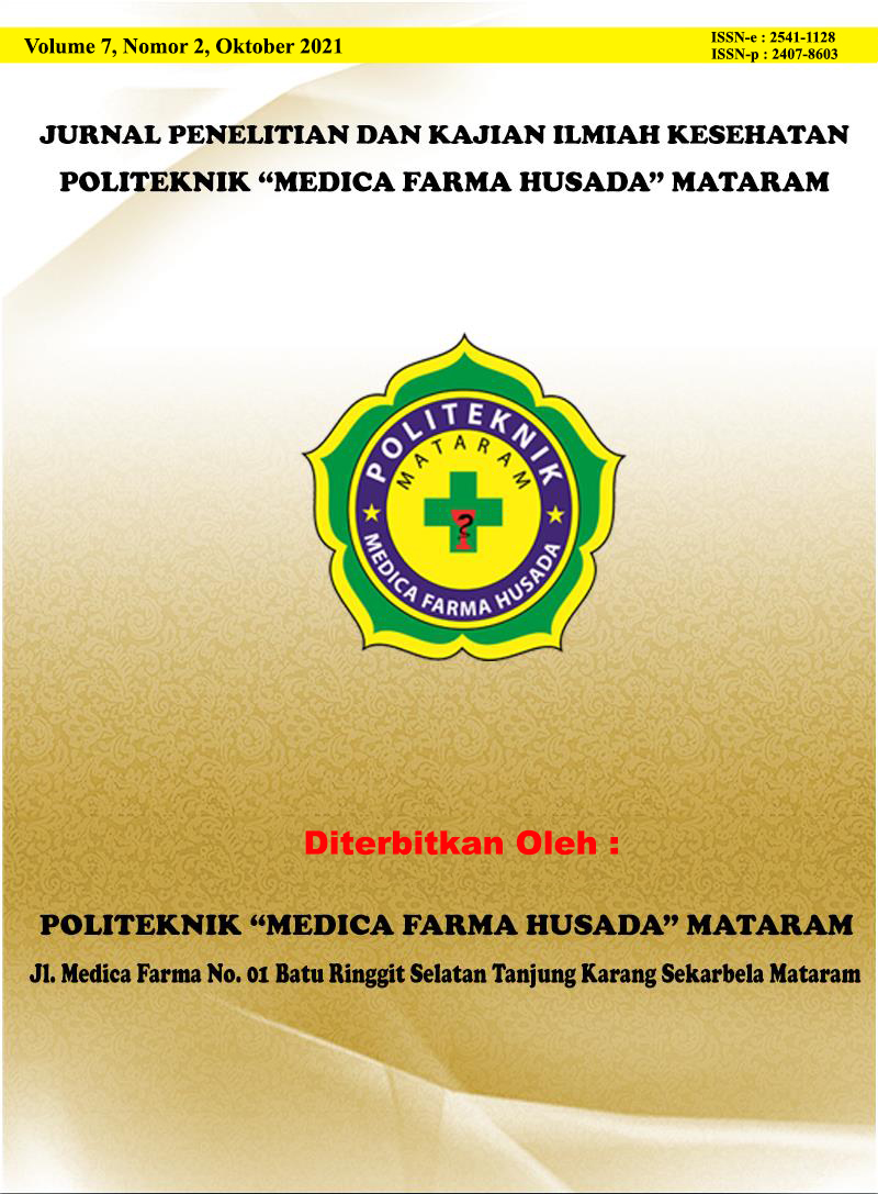 Jurnal Penelitian dan Kajian Ilmiah kesehatan Politeknik Medica Farma Husdaa Mataram